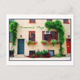 Postcard 6 - Greenwich Village, NYC Postkarte