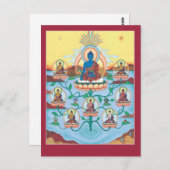 POSTCARD 8 Medizin Buddhas Postkarte (Vorne/Hinten)