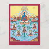 POSTCARD 8 Medizin Buddhas Postkarte (Vorderseite)