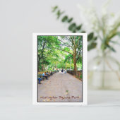 Postcard 9 - Washington Square Park, NYC Postkarte (Stehend Vorderseite)