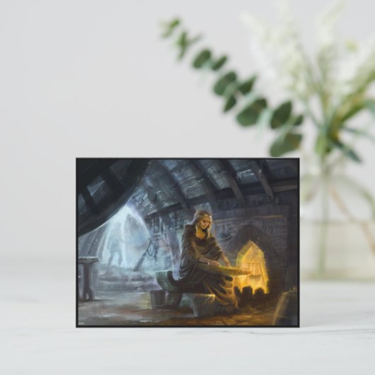 Postcard - Abschied, Mutter.. Postkarte (Stehend Vorderseite)