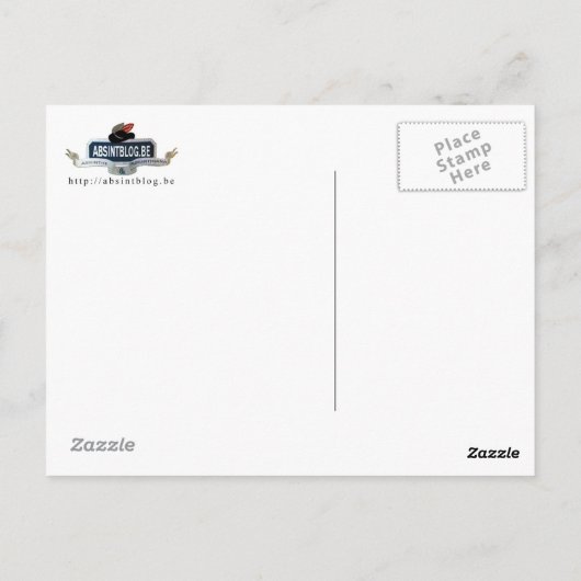 Postcard Absinthe Monnot Postkarte (Rückseite)