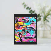 Postcard-Abstrakt/Misc-Graffiti-Galerie 7 Postkarte (Stehend Vorderseite)
