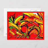 Postcard-Abstrakt/Misc-Graffiti-Galerie 9 Postkarte (Vorne/Hinten)