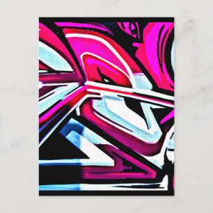 Postcard-Abstrakt/Misc-Graffiti Gallery 110 Postkarte