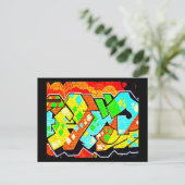 Postcard-Abstrakt/Misc-Graffiti Gallery 19 Postkarte (Stehend Vorderseite)