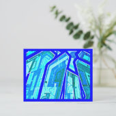 Postcard-Abstrakt/Misc-Graffiti Gallery 24 Postkarte (Stehend Vorderseite)