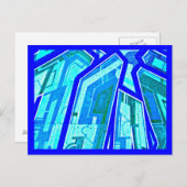 Postcard-Abstrakt/Misc-Graffiti Gallery 24 Postkarte (Vorne/Hinten)