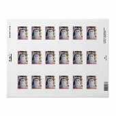 Postcard Adressaufkleber (Vorne)