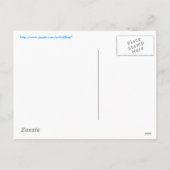 Postcard - altmodisches Jugendherz Feiertagspostkarte (Rückseite)