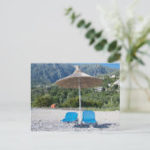 PostCard - Am Strand Postkarte (Stehend Vorderseite)