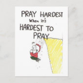 Postcard, animated with funny church sayings postkarte (Vorderseite)