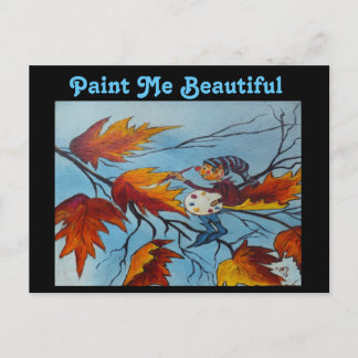 Postcard Ann Hayes Painting Pixie Painting Postkarte