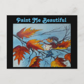 Postcard Ann Hayes Painting Pixie Painting Postkarte (Vorderseite)