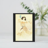 Postcard-Art der Mode-Bakst 25 Postkarte (Stehend Vorderseite)