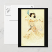 Postcard-Art der Mode-Bakst 25 Postkarte (Vorne/Hinten)