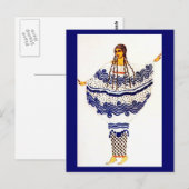 Postcard-Art des Mode-Baksts 15 Postkarte (Vorne/Hinten)
