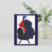 Postcard-Art des Mode-Baksts 19 Postkarte (Stehend Vorderseite)