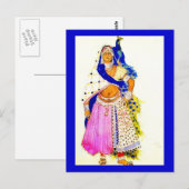 Postcard-Art des Mode-Baksts 6 Postkarte (Vorne/Hinten)