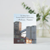 Postcard Atchison Kansas Heimat Amelia Earhart Postkarte (Stehend Vorderseite)