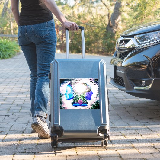 Postcard Aufkleber (Koffer Insitu)