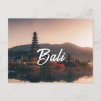 Postcard Bali einfache, elegante Postkarte