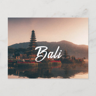 Postcard Bali einfache, elegante Postkarte