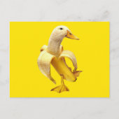 Postcard Banana Duck Meme Postkarte (Vorderseite)
