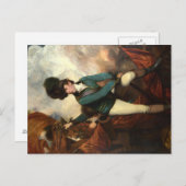 Postcard Banastre Tarleton von Joshua Reynolds Postkarte (Vorne/Hinten)