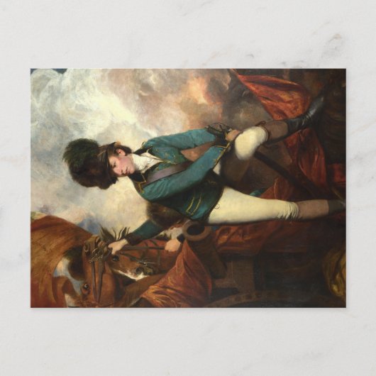 Postcard Banastre Tarleton von Joshua Reynolds Postkarte (Vorderseite)