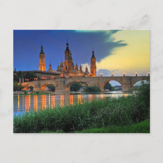 Postcard Basilica del Pilar, Spanien Postkarte