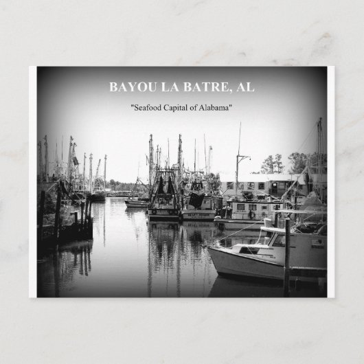 POSTCARD - BAYOU LA BATRE, ALABAMA POSTKARTE (Vorderseite)