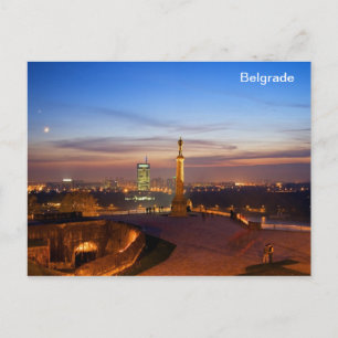 postcard Belgrad Monument Winner Postkarte