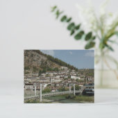 Postcard Berat bridge, Albanien Postkarte (Stehend Vorderseite)