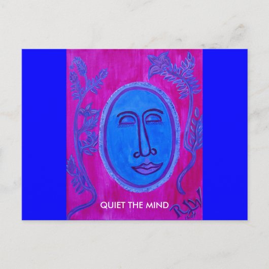 POSTCard beruhigen den Geist Postkarte (Vorderseite)