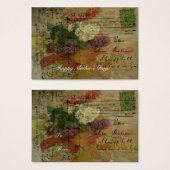 Postcard Blogs Geschenkmarke (Vorne & Hinten)