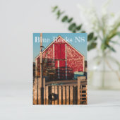 Postcard - Blue Rocks NS Postkarte (Stehend Vorderseite)
