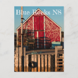 Postcard - Blue Rocks NS Postkarte