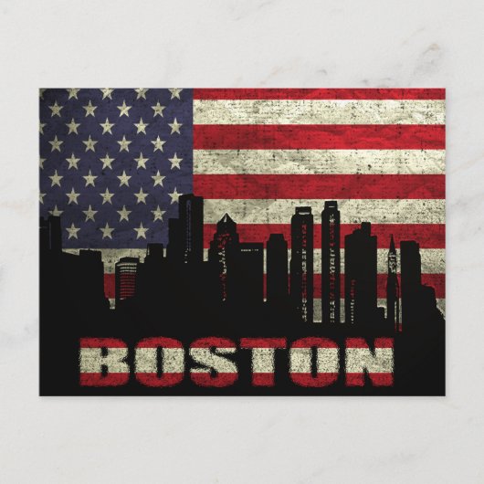 Postcard Boston Postkarte (Vorderseite)