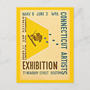 Postcard-Boston WPA-Posters-6 Postkarte