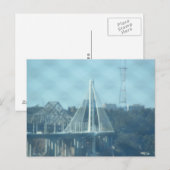 Postcard - Bridge Tower von Oakland Postkarte (Vorne/Hinten)