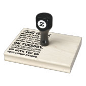 Postcard-Briefmarke Gummistempel (Stempel)