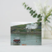 Postcard Burgh Island Hotel, Devon, England Postkarte (Stehend Vorderseite)