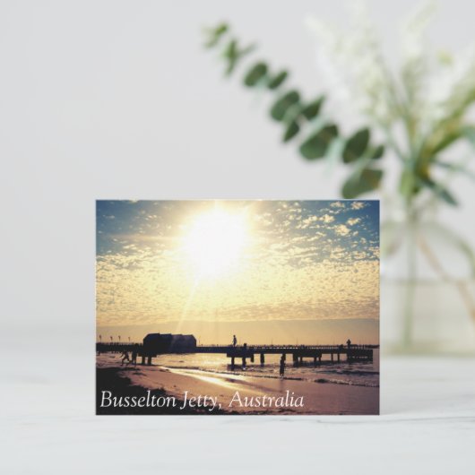 Postcard Busselton Australien Postkarte (Stehend Vorderseite)