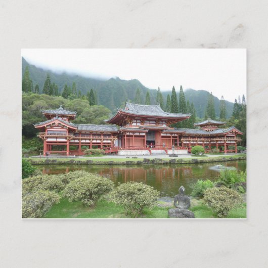 Postcard Byodo-In Temple Postkarte (Vorderseite)