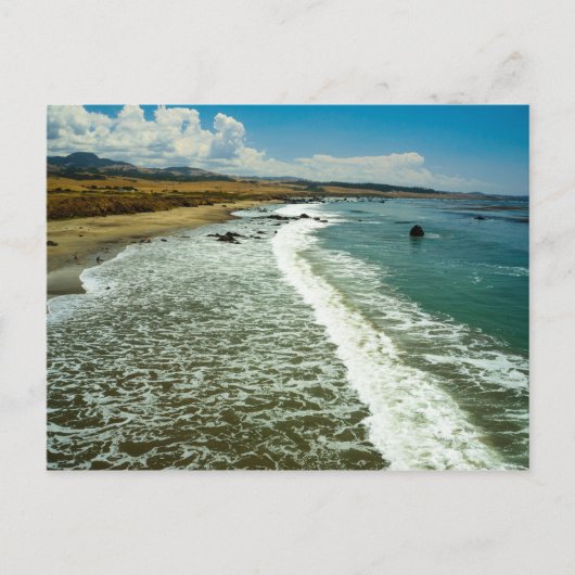 Postcard California beach SB Postkarte (Vorderseite)