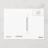 Postcard - California Poppy Postkarte (Rückseite)