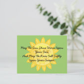 Postcard Camping Freunde Empfang RV Park Campers Postkarte (Stehend Vorderseite)