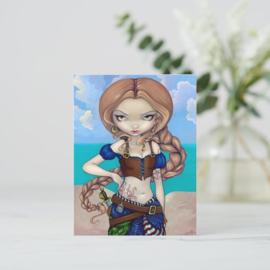 Postcard "Captain Molly Morgan" Postkarte (Stehend Vorderseite)