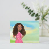 Postcard, Cartoon Postkarte (Stehend Vorderseite)